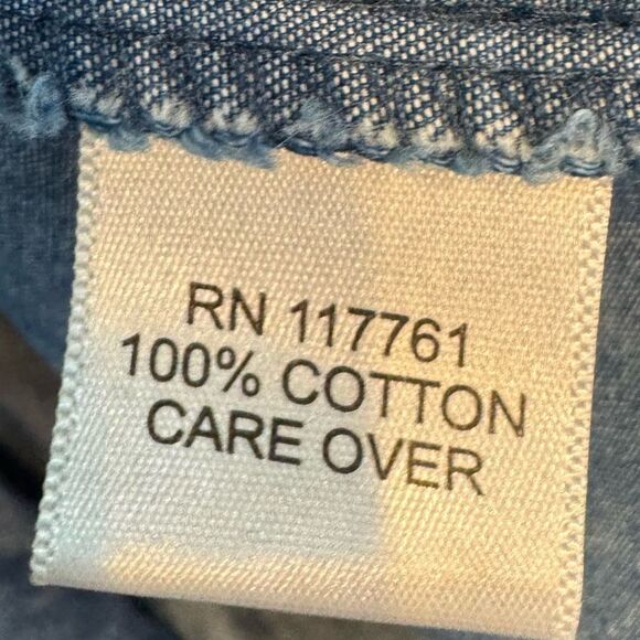 Speed Limit MPH Denim Mini Dress. Size Medium - Picture 14 of 14